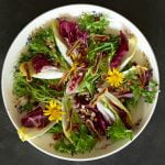Salada de Folhas com Figo Seco