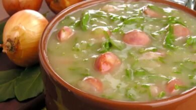 Receita de Caldo Verde Com Calabresa