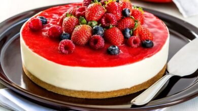 Receita de CheeseCake De Frutas Vermelhas