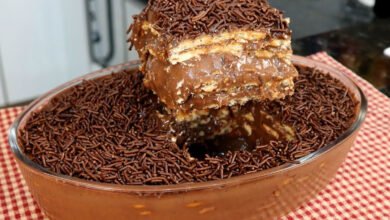 Pavê De Chocolate Cremoso e Fácil De Fazer