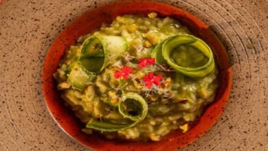 Receita De Risoto De Abobrinha e Água De Coco