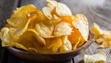 Batata Chips Caseira Crocante e Saborosa