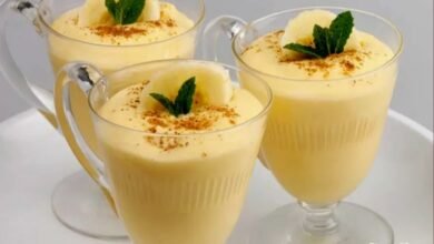 Receita de Mousse De Abacaxi No Liquidificador