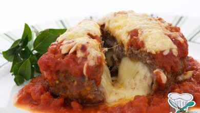 Receita de Polpetone De Frango Com Queijo Presunto e Mussarela