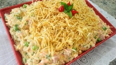 Salpicão De Frango Com Batata Palha Pronto Em 20 Minutos