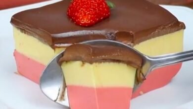 Sobremesa 3 Sabores e Sem Leite Condensado